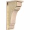 Ekena Millwork Pescadero Rough Sawn Corbel w/Backplate, Douglas Fir, 8"W x 12"D x 24"H COR08X12X24PEC01RDF - alternate 1